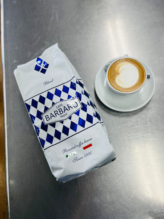 Barbaroのコーヒー豆が専門学校教材に