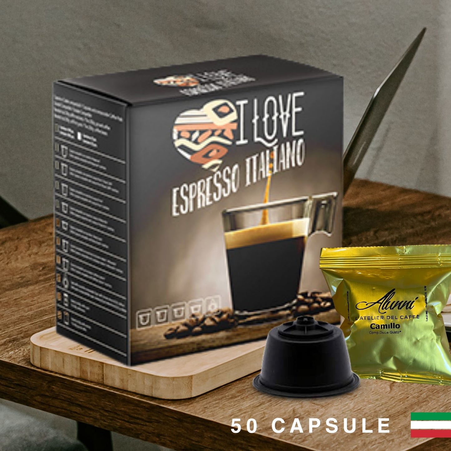ドルチェグスト互換カプセル 1種50個 Camillo カミッロ