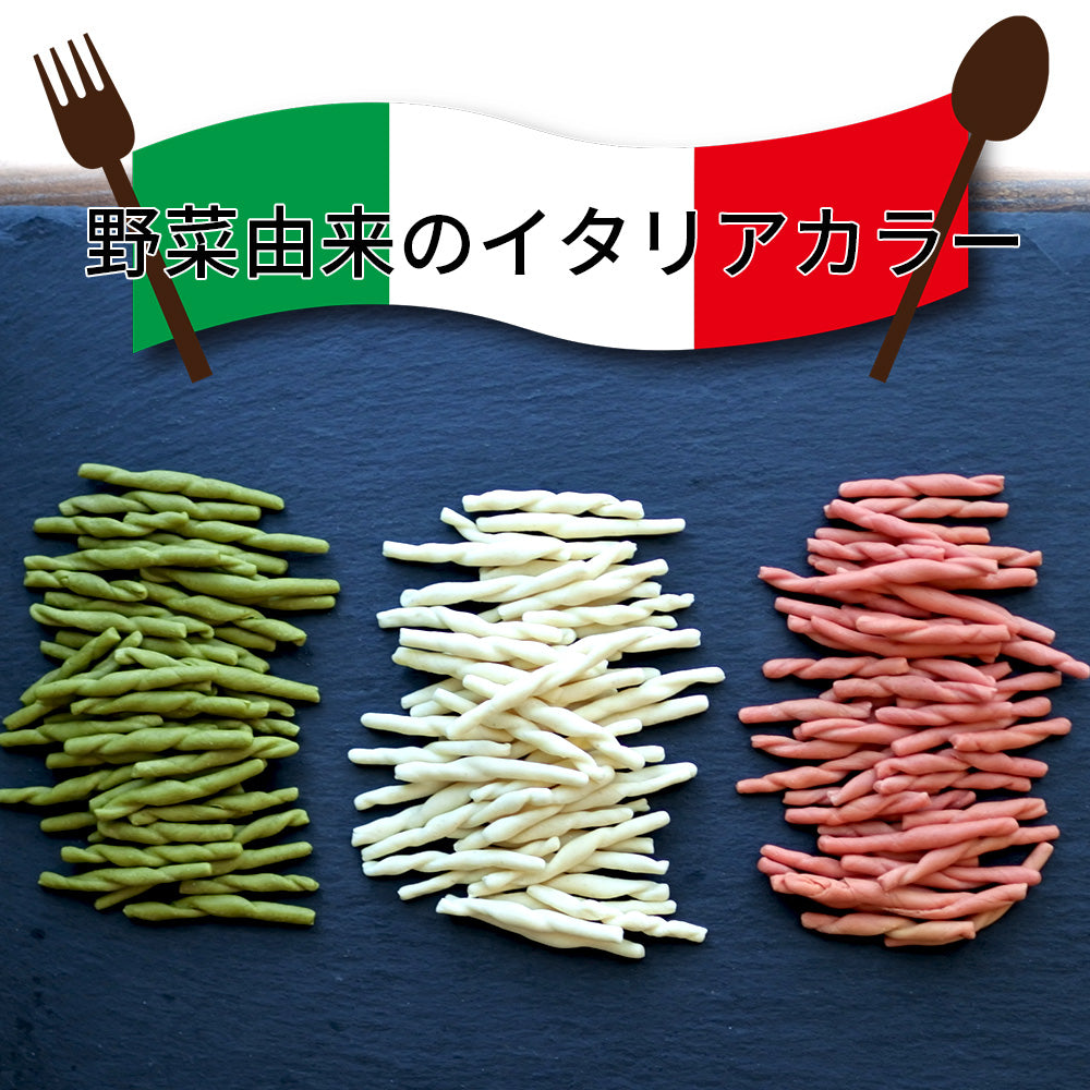 伝統的なイタリアンショートパスタのトロフィエ