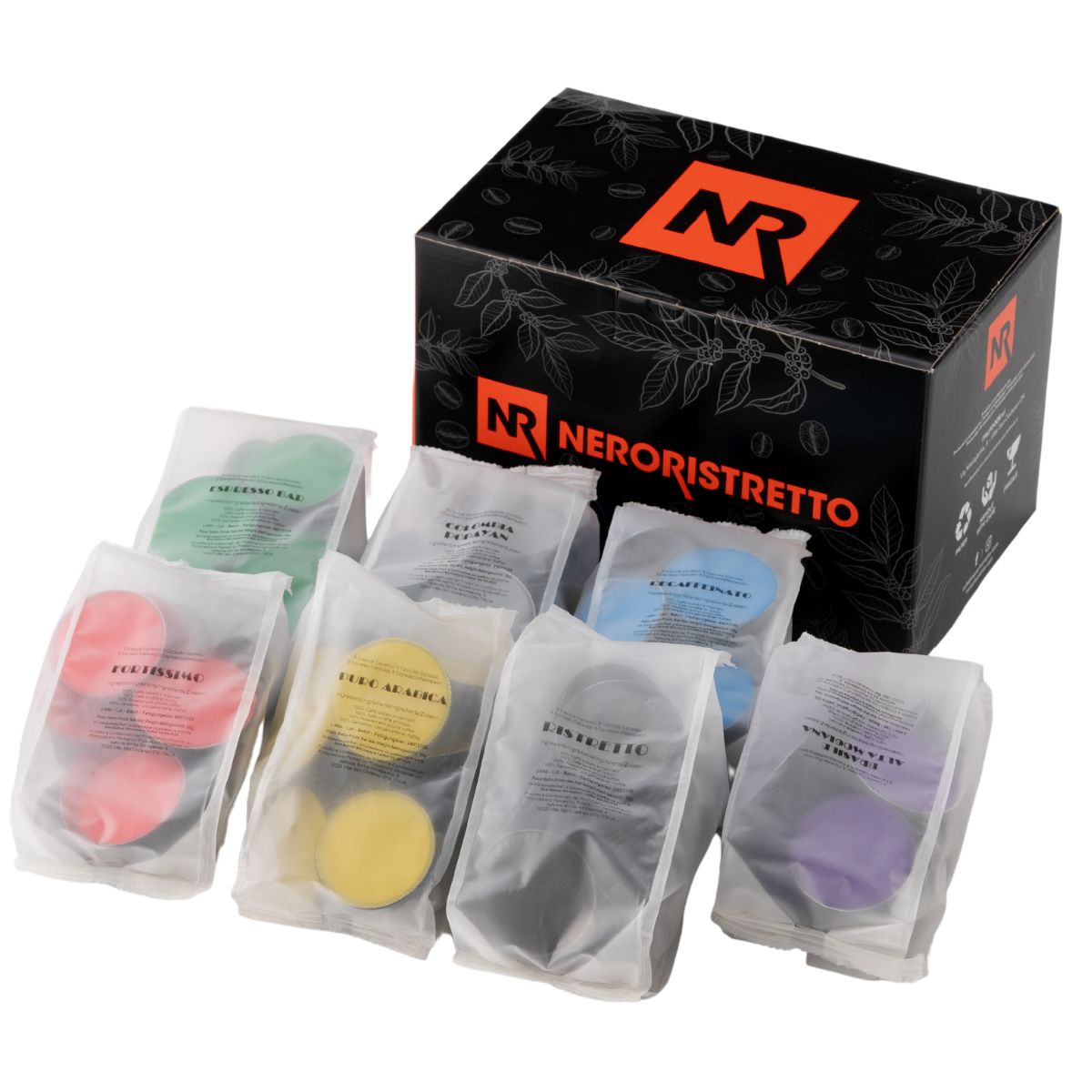 ドルチェグスト互換カプセル 「NeroRistretto 」56個 / 112個 7種アソート