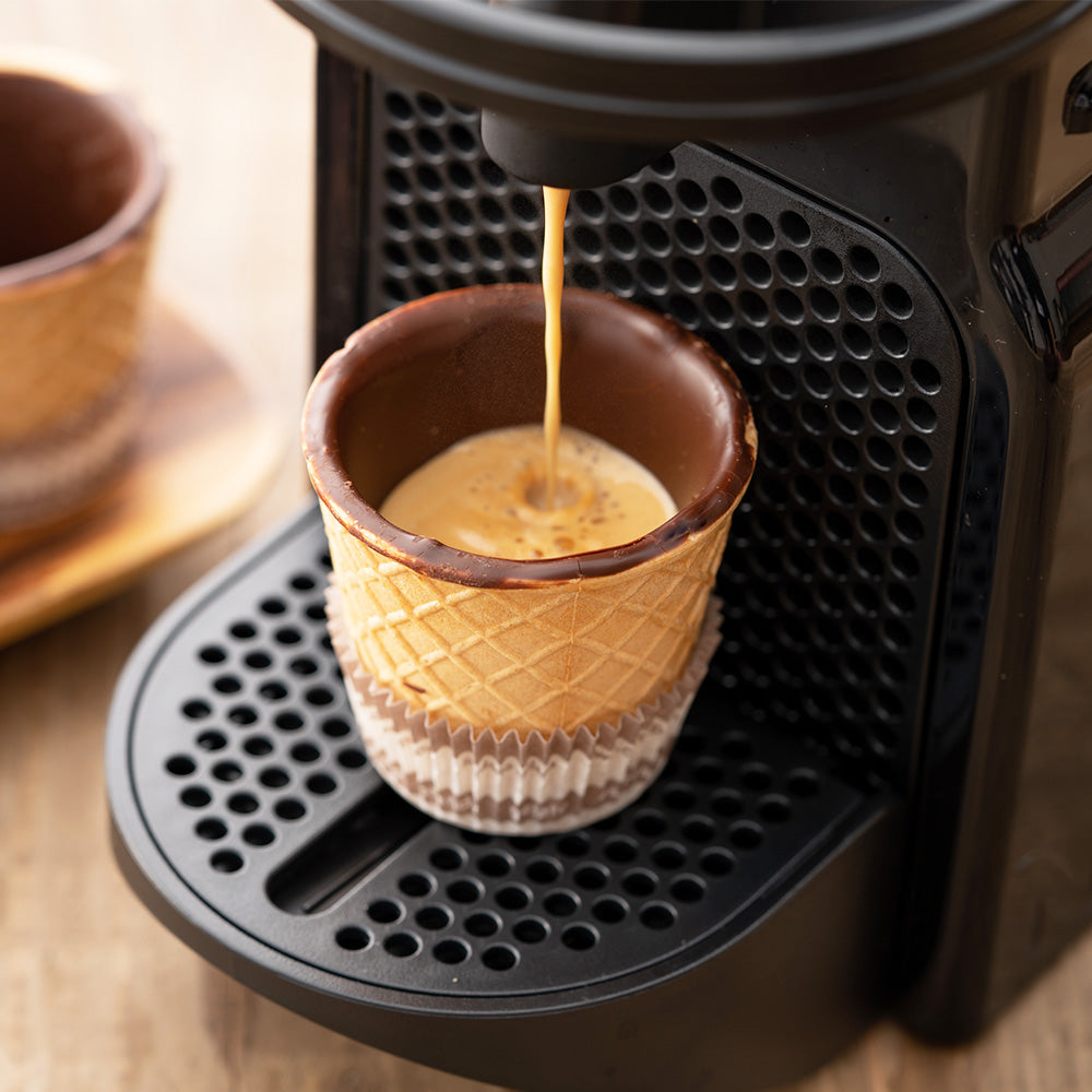 チョコレートがコーティング食べれるカップ「チョカップ」