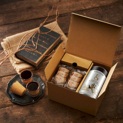 コーヒー豆 250g 「GOLDEN EXCELSO」エスプレッソ用ブレンド & チョカップ CHOCUP 1箱 6個入り (コピー)