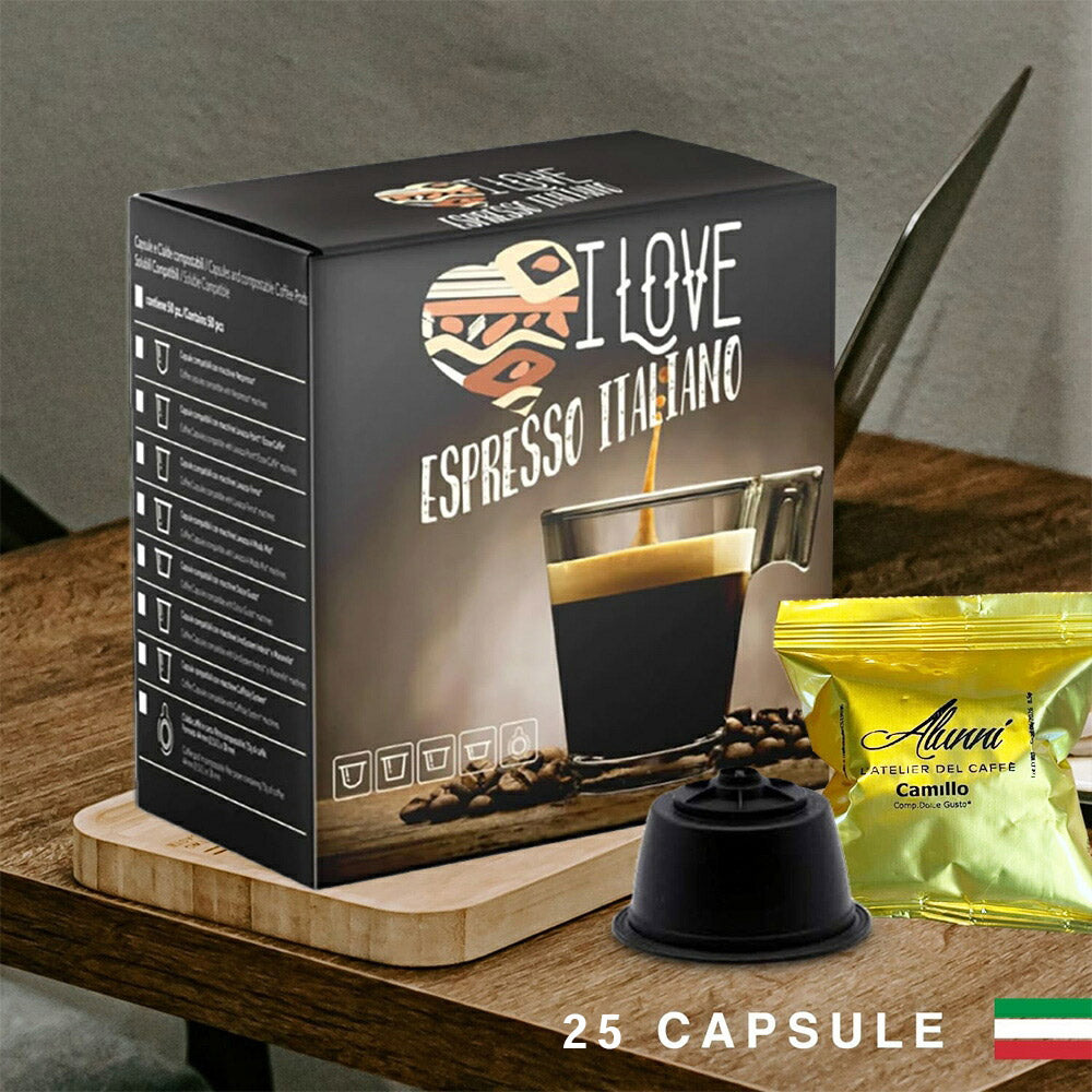 ドルチェグスト互換カプセル 1種25個 Camillo カミッロ